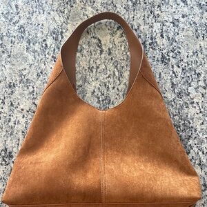 Universal Thread Tan Suede Hobo Bag